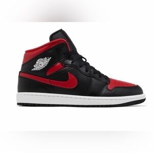 Air Jordan 1 Mid 'BrAir Jordan 1 Mid 'Bred Twist (2024) Men’s Size 9 #DQ8426-067